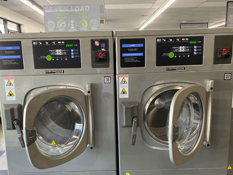 Folded laundry